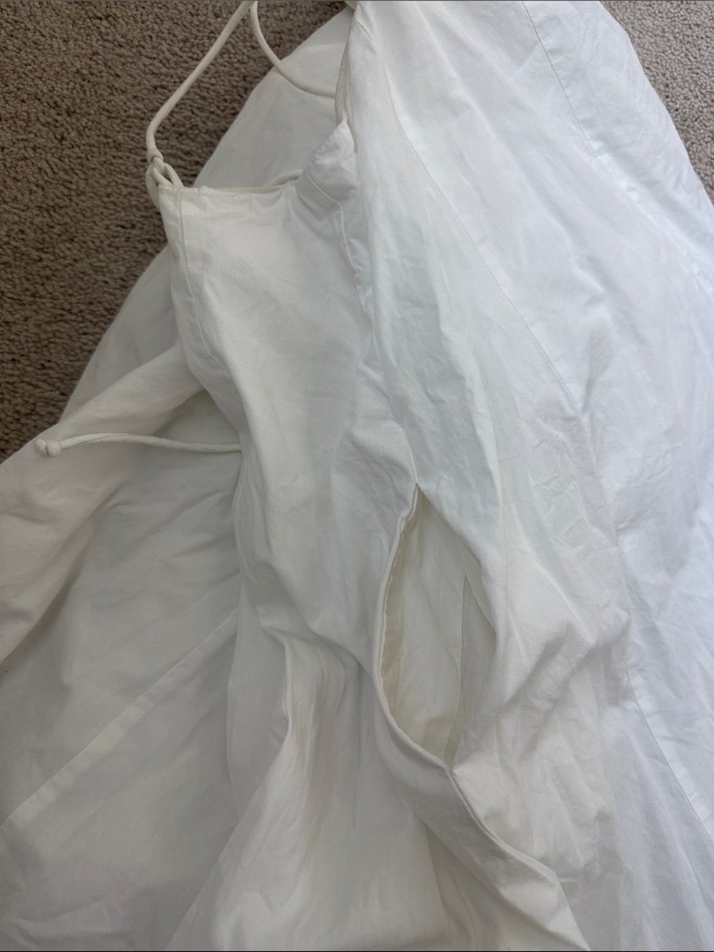Free People White Cotton Maxi Dress - Picture 7 of 8